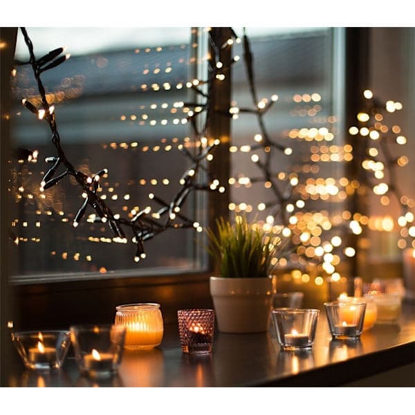 NORDIC HOME LED lyskæde, indendørs/udendørs brug, 10 m