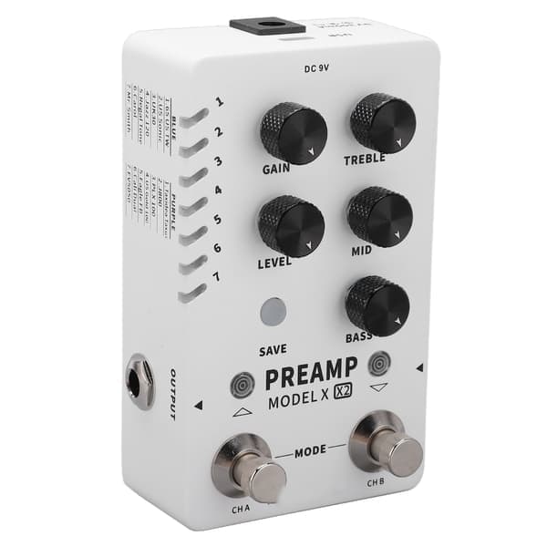 Digital forforstærker effektpedal flerkanals enkeltblok GIR Box Model Sampling Effector