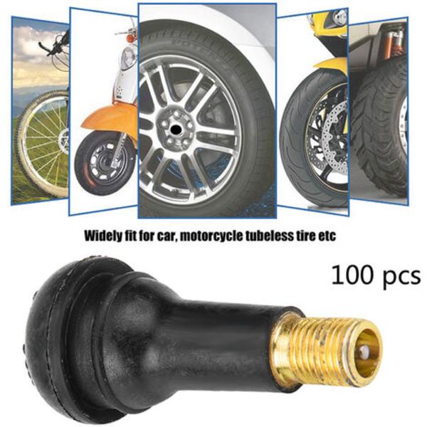 100 Universal erstatningsventil til bil og motorcykel (TR413)