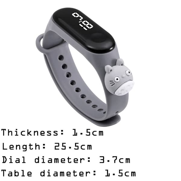 LED ur elektronisk armbånd 06 06 06