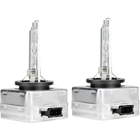 2 stk D1S 6000K 35W Bilfrontlykter Xenonlampe Erstatningspærer