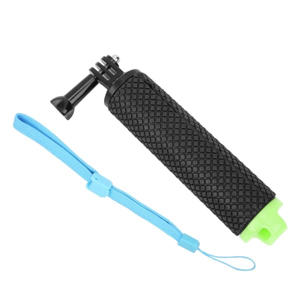 Vandtæt flydende håndgreb dykker selfie-stang monopod til OSMO ACTION til GOPRO 9Grøn