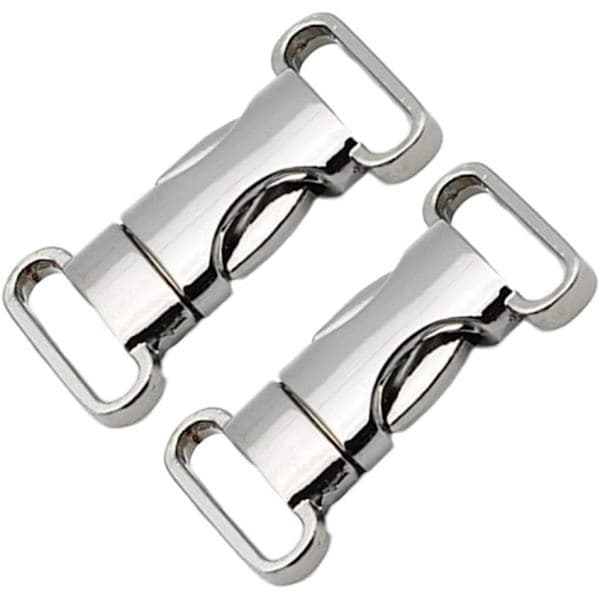 4 stk. metalspænder med quick release-spænde, justerbare quick release-spænder, DIY-tilbehør