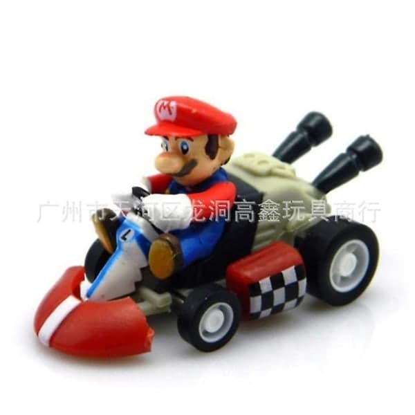 1mor Super Mario Bros. Bilar/Go-karts 6 st