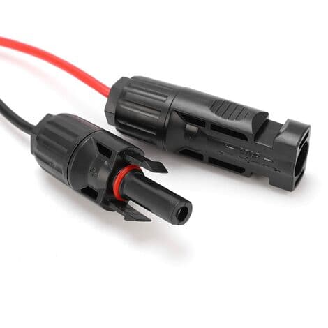DC5521 Solcelle ladekabel Strømkabel Solcelle strømkabel for elektriske enheter