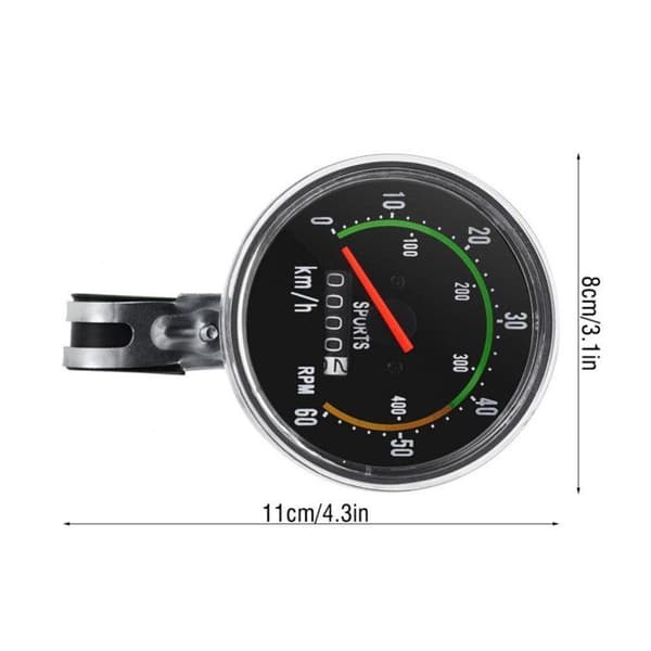 Cykelcomputer, Cykelcomputer, Cykelcomputer, Kilometertæller til 24” cykel, Cykelcomputer, Speedometer, Cykelcomputer