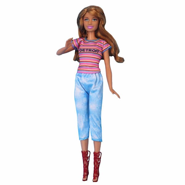 Barbie modetøj, 10 dele, 10 dukketilbehør, til