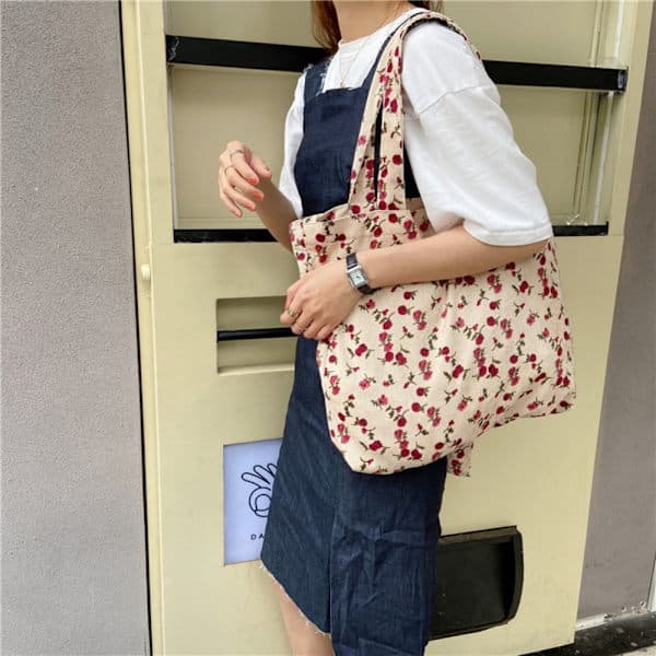Lærred Crossbody Taske 3 3 3 3 3