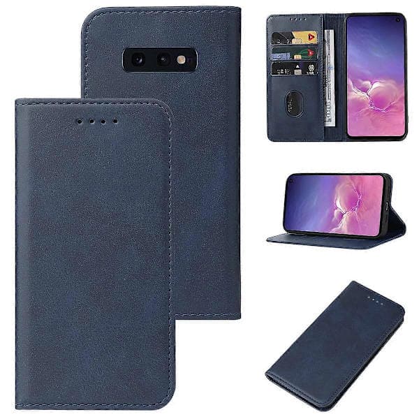 Magnetisk læretui til Samsung Galaxy S10e Blue