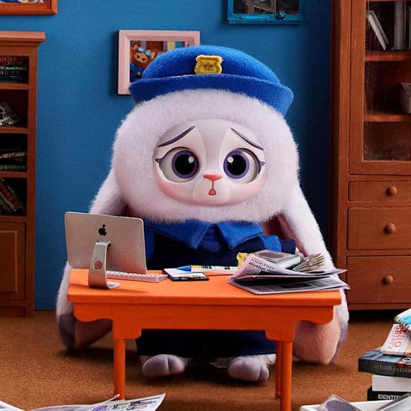 Pehmonukke avaimenperä Zootopia Pehmolelu Kani Judy Kettu Nick Yllätyslaatikko A2 A2 A2