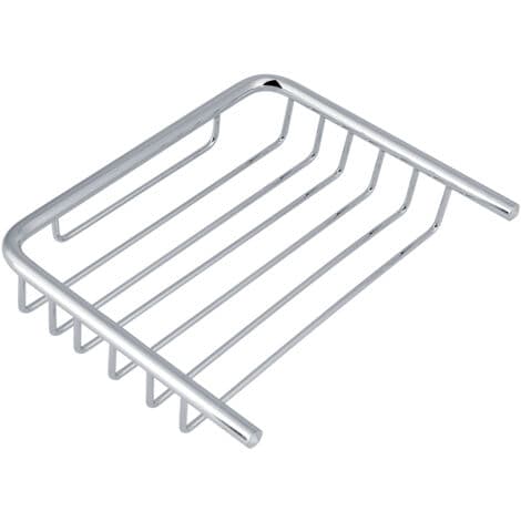Sikkerhedsgreb i rustfrit stål til badekar/bruser med sæbeskål
