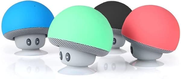 Sopp Mob Vanntett Bluetooth-høyttaler, Kraftig Lyd, Multifunksjonell