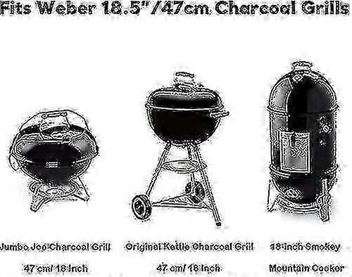 44,5 cm grillrist til Weber 47 cm grill, erstatningsrist