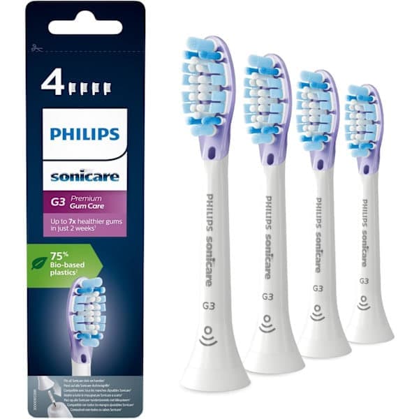 Philips hx9044/17 Sonicare Børstehoveder Sæt med 4 Optimal Plaque Defense C3 C3