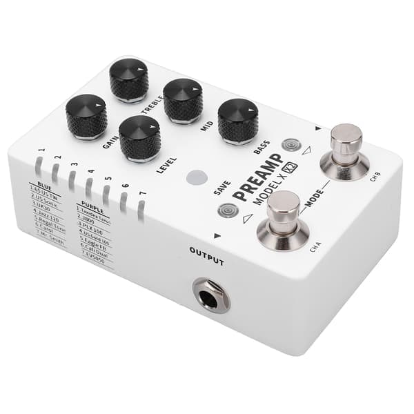 Digital forforstærker effektpedal flerkanals enkeltblok GIR Box Model Sampling Effector