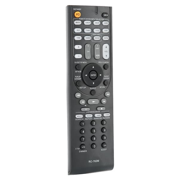 RC762M erstatningsfjernkontroll passer til Onkyo AV-mottaker HTS3400 AVX290