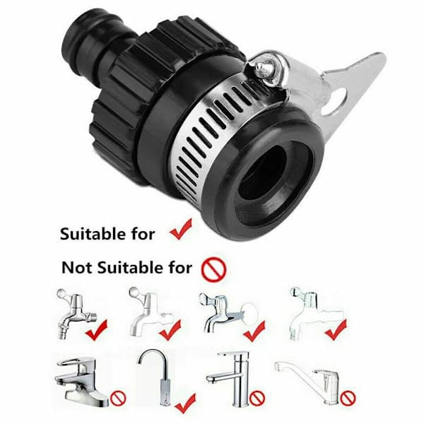 Slangkoppling Kranadapter Universal Slangkoppling Blandare för Kök Badrum