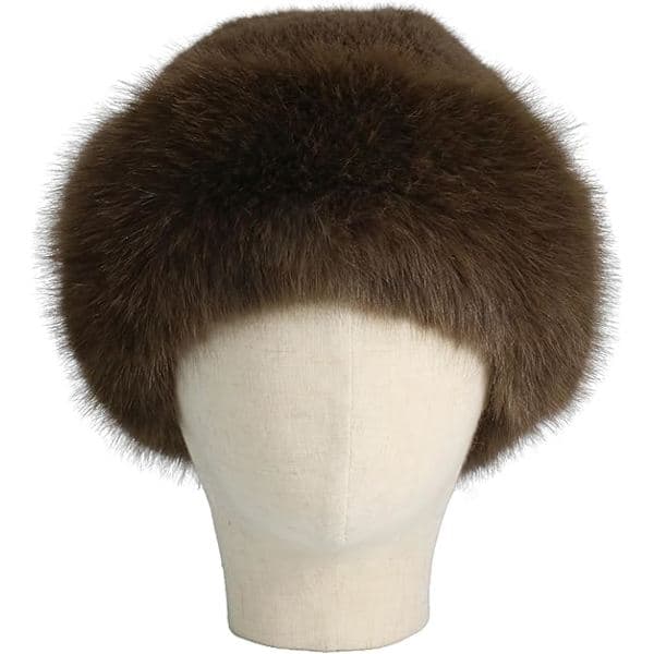 Varme strikkede vinterhatte, fleece-bøllehatte, vinterfiskehatte til kvinder, koreansk stil med pelshatte.
