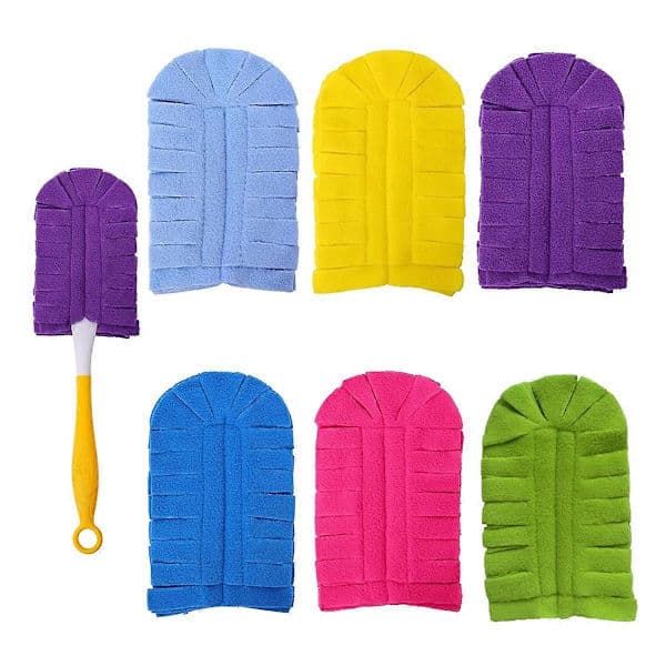 Duster Refill för Swiffer Duster Extended Handle - Återanvändbara kraftiga duster refills 360 för Swiff{JSR}