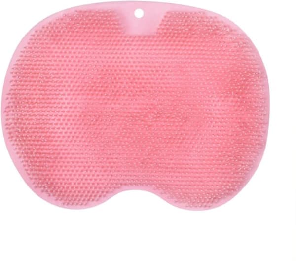 Fod- og rygskrubber til bruseren Pink 2 stk.