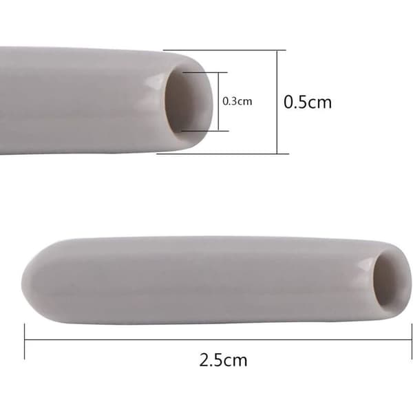 Oppvaskmaskinhetter, 100 stk. Rustfrie PVC-deksler. Beskyttelse for pinner. Rask, limfri installasjon.