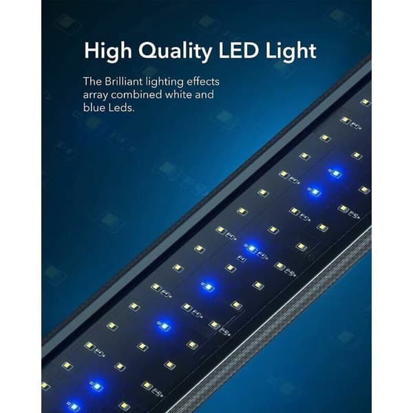 Fuld Spektrum LED Akvarielampe (60cm)