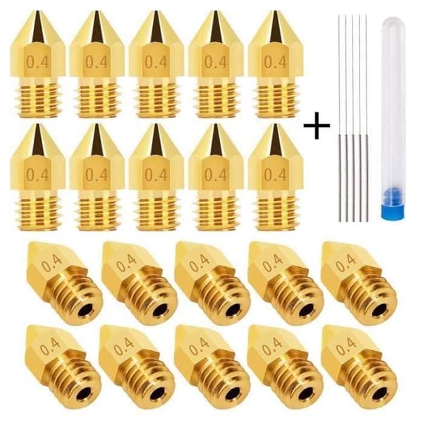 YYV Extrudermunstycke för MK8 3D-skrivare för Makerbot Creality CR-10 Ender 3 5