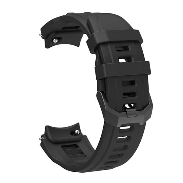 Urrem til Amazfit T-Rex3 Pro Silikonerem + Etui Sæt Sort Black