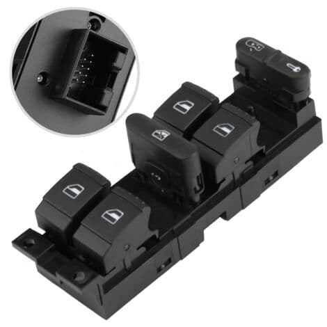 Elektrisk vindusregulatorbryter, for Golf Jetta Bora Passat B5 Seat Leon Toledo 1999 – 2006
