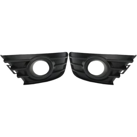 1 par tåkelysgrilldeksler, svart tåkelysgrill foran for Citroen C4 2004-2008