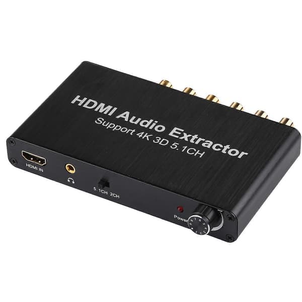 4K 3D HDMI 5.1CH Lyddekoder Ekstraktor