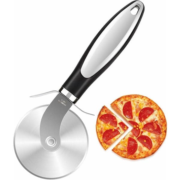 Pizzakutter i rustfritt stål av høy kvalitet, superskarp pizzakniv