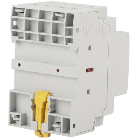 Husstands AC-kontaktor 4P 32A, DIN-skinne montering 2NO 2NC (AC)
