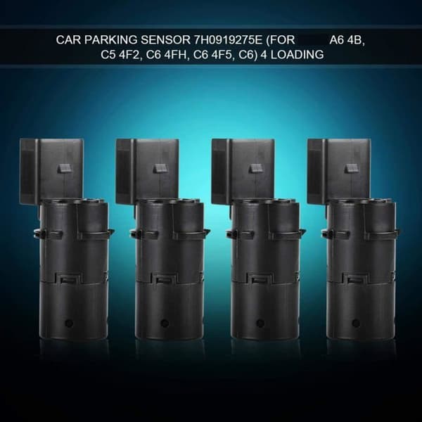 4 stk. 7H0919275E Bilsensor PDC Erstatning til 4B/C5 4F2/C6 4FH/C6 4F5/C6, Ikke-original