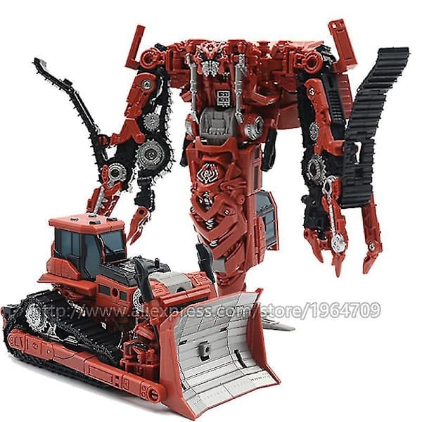 Cool 8 i 1 Oversize Devastator Transformationslegetøj Drenge Anime Hook Actionfigurer Robot Bil Tech Køretøjsmodel KidsDB AOYI H6001*8A
