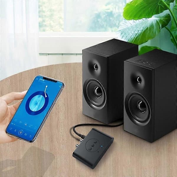 B21 Bluetooth-kompatibel 5.0 lydmottaker U-disk RCA 3,5 mm AUX-jack stereomusikkadapter