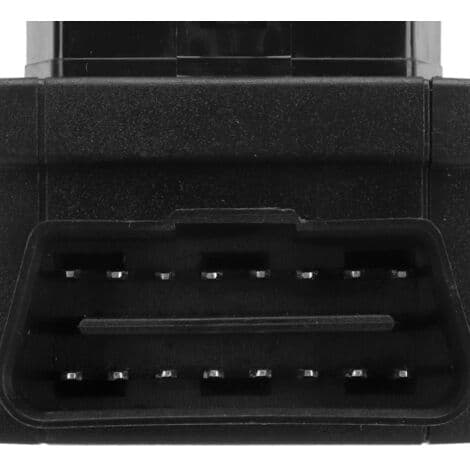 OBD2 16-pin hann til 2 hunn plug and play splitterkontaktadapter for diagnostisk forlengelse