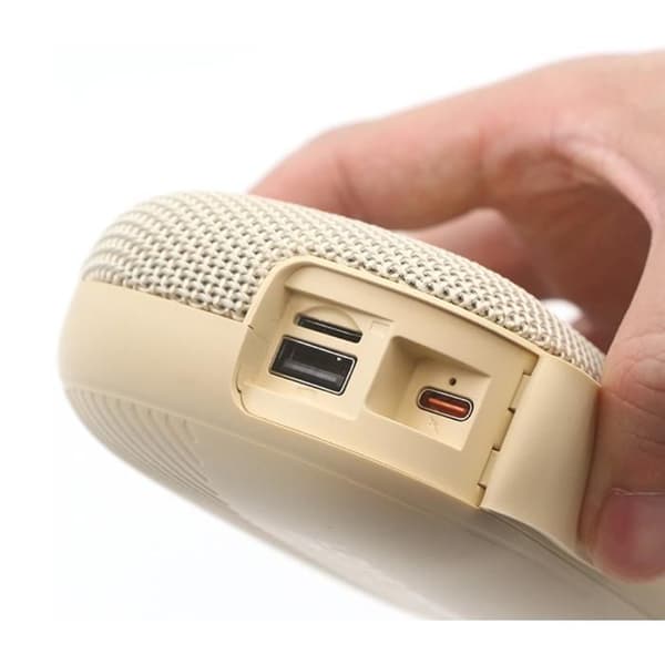 Langaton ulko-Bluetooth-kaiutin, mini-hifi-kaiutin urheiluun ja pyöräilyyn (musta).