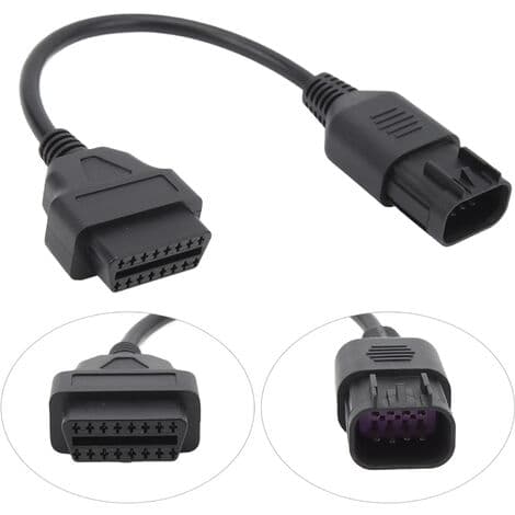 8-bens OBD2 diagnostisk adapter, stabil forbindelse erstatning for Polaris ATV Slingshot