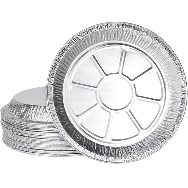 Aluminiumbakformar, 30-pack, engångsbehållare i aluminium, aluminiumformar för bakning av kakor och matlagning