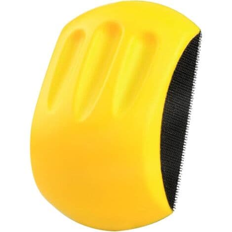 Håndslibeblok, slibekiler til slibeskiver, 150 mm (6\") til træ, gummi, læder, plast, sten