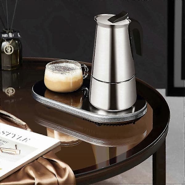 300 ml italiensk espressokande i rustfrit stål