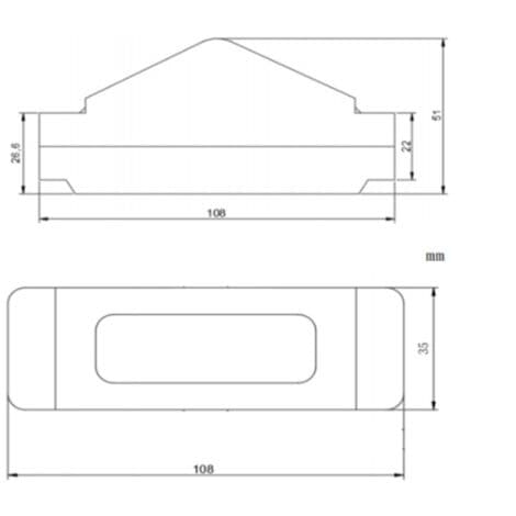 IP65 Knap Inline Ledningsafbryder Vandtæt Sort Tænd/Sluk-afbryder 30A 220V