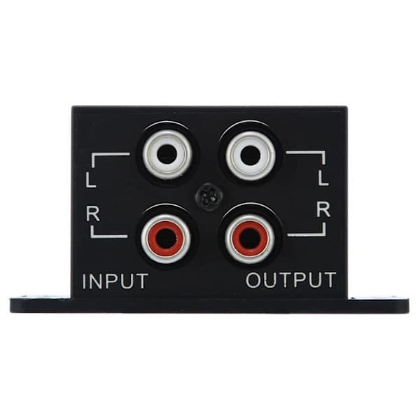 Bilforsterker Bass Subwoofer Stereo Equalizer Kontroller 4 RCA