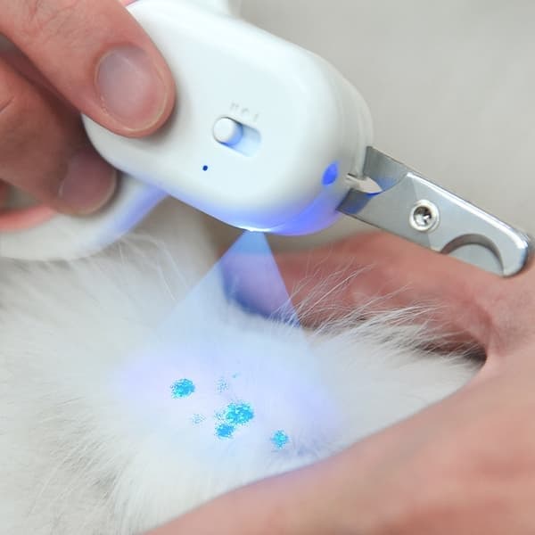 claws & tails Negleklippere for hunder og katter, med LED og UV-lys