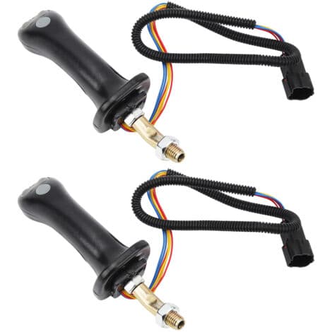 2 tre-knaps joysticks til Doosan DH150 til DH370 - 6-bens aluminium