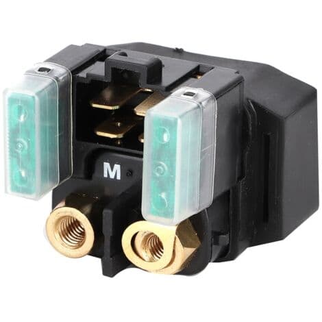 Startreläsolenoid, koppar och inverterad plast, 30A. Ersättningsstartreläsolenoid lämplig för XVS1100 99-09