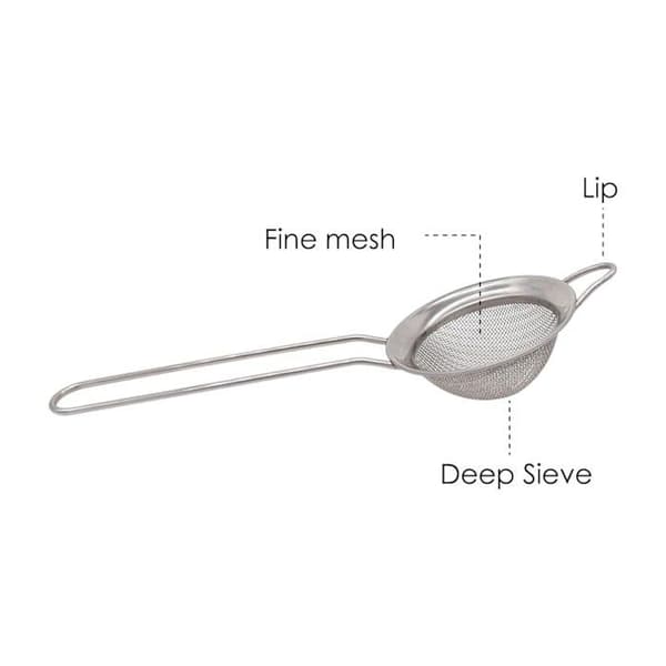 Tesil - Tesil for løs te - Diameter - Mini sil med håndtak