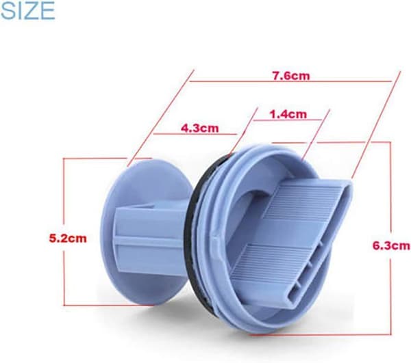 Tappeplugg for Siemens og Bosch vaskemaskiner WM1095/1065 WD7205
