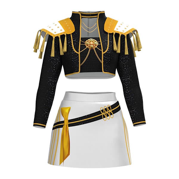 Demon Slayer Pop Singer Performance Kostym | Barn Zoe Rumi Lala Outfit för Dusch & Cosplay Zoe (three-piece set) Children's code 110